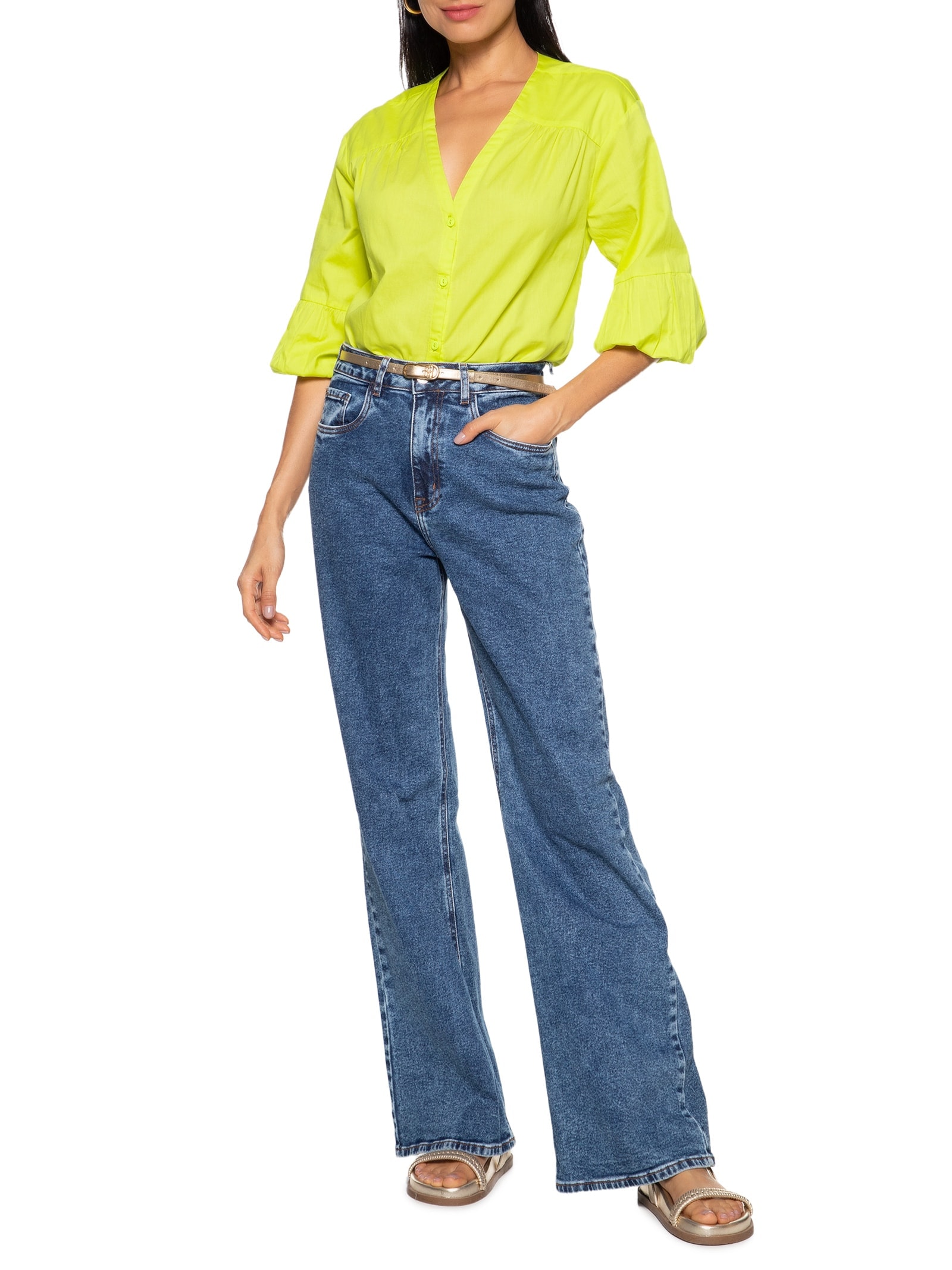 Bata Feminina Amassadinho Verde Cantão