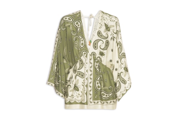 Bata Feminina Bandanas Jardim – Verde