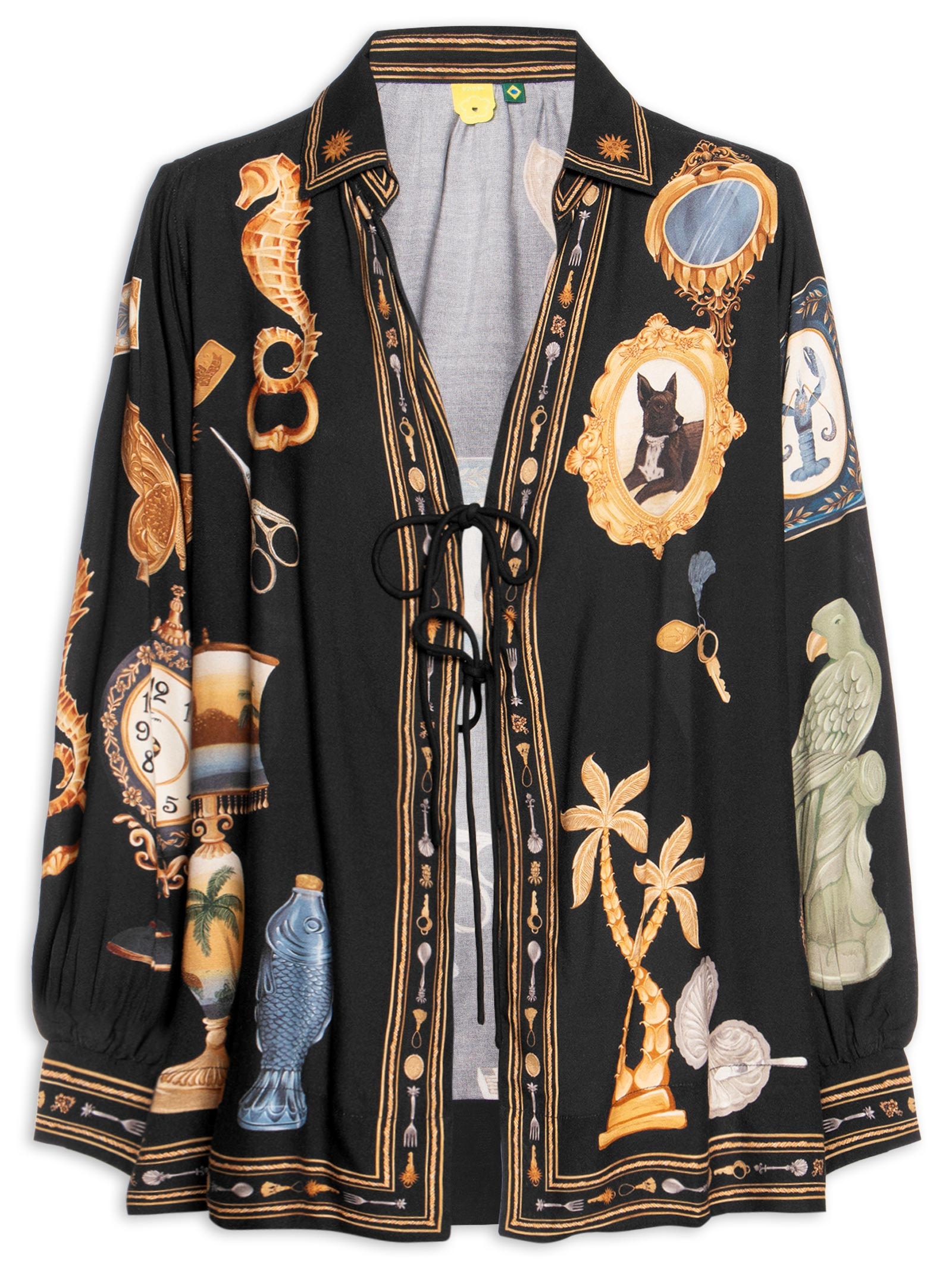 Bata Feminina Bibelô Preto Farm