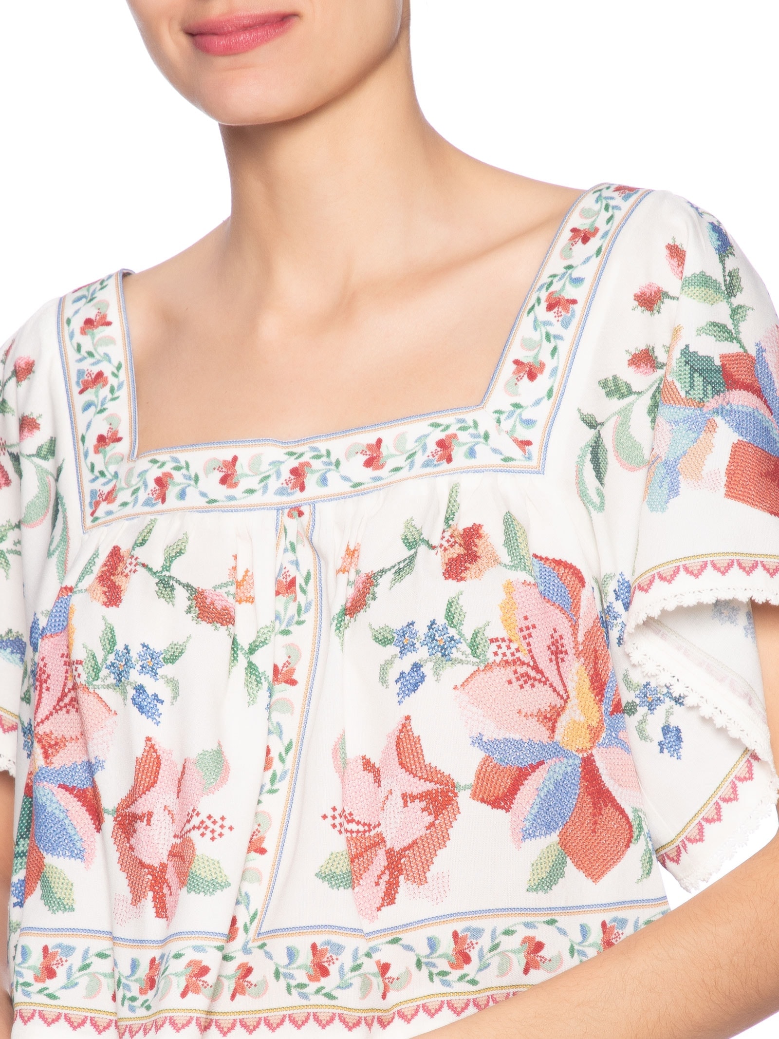 Bata Feminina Brisa Serena Off White Farm