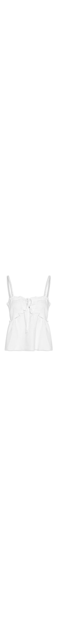 Bata Feminina Com Linho - Branco