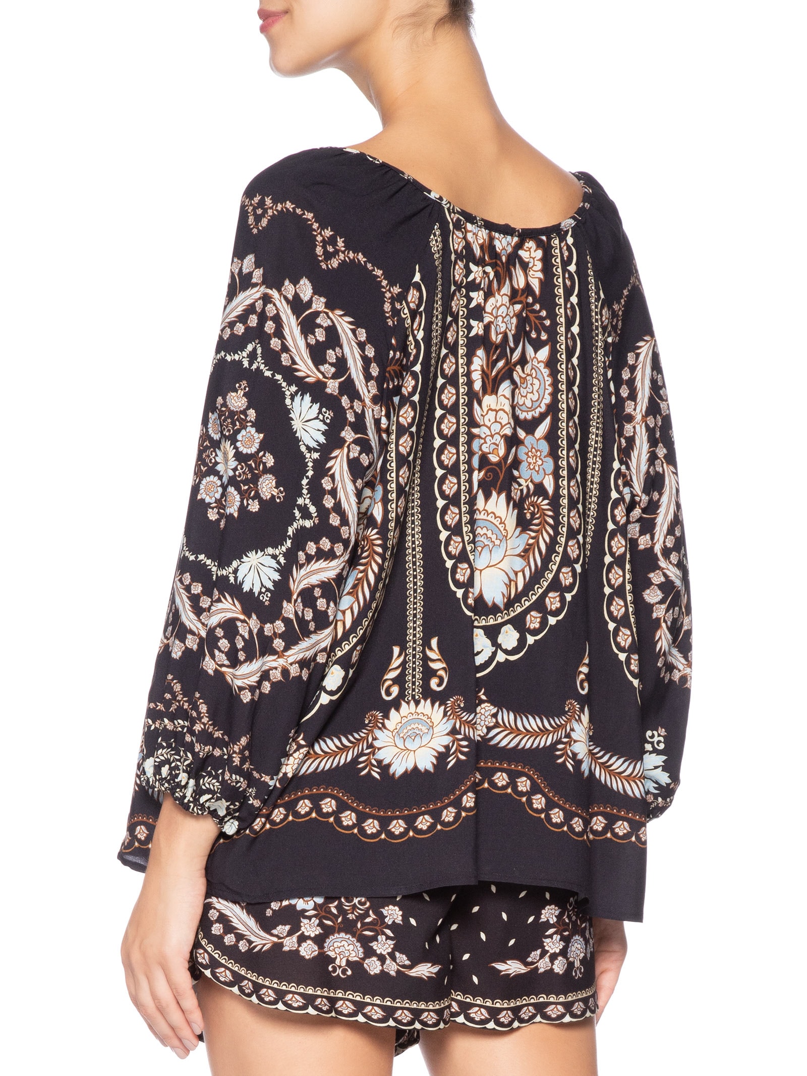 Bata Feminina Daniela Preto Farm