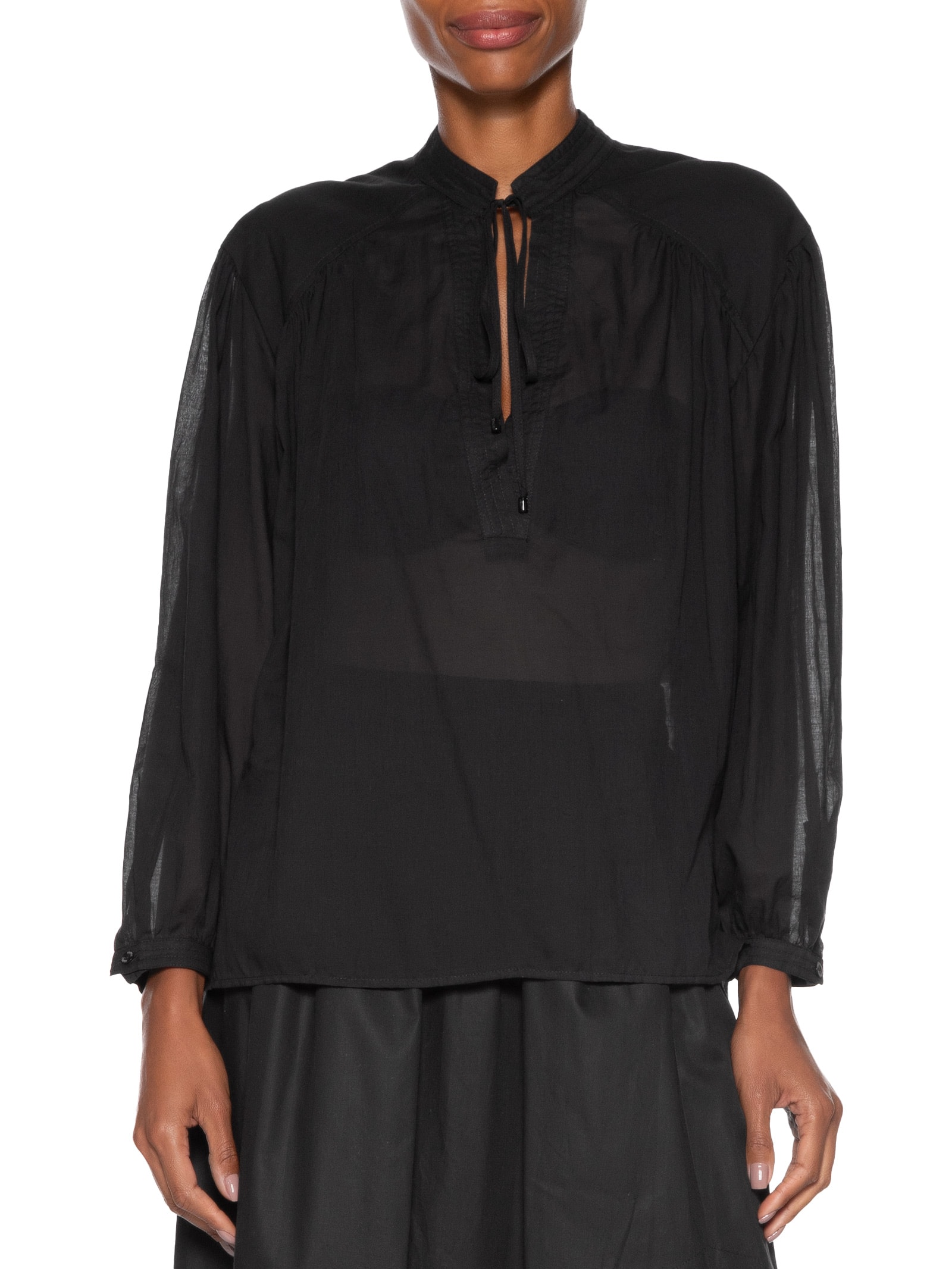 Bata Feminina De Voil Detalhe Pesponto Preto Animale