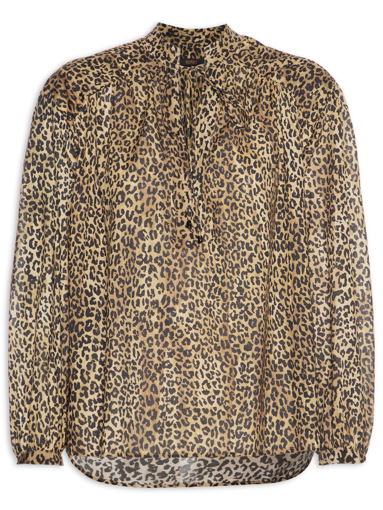 Bata Feminina De Voil Onça Manchas Marrom Animale