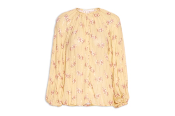 Bata Feminina Estampa Mini Fleur - Amarelo