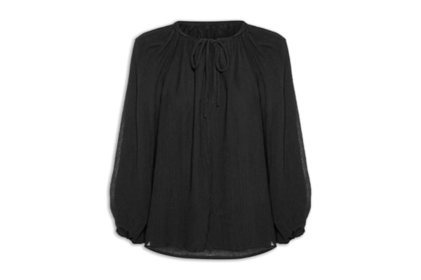 Bata Feminina Manga Bufante - Preto