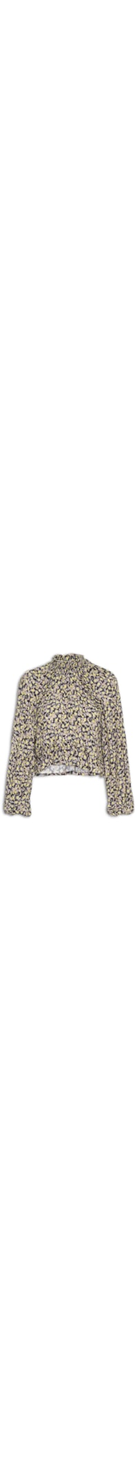 Bata Feminina Raglan Babados Liberty Brumas - Preto