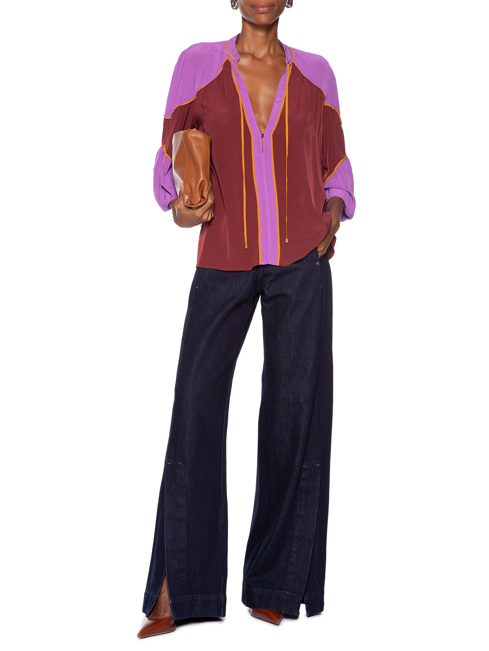 Bata Feminina Vivo Trio Color Vermelho Animale