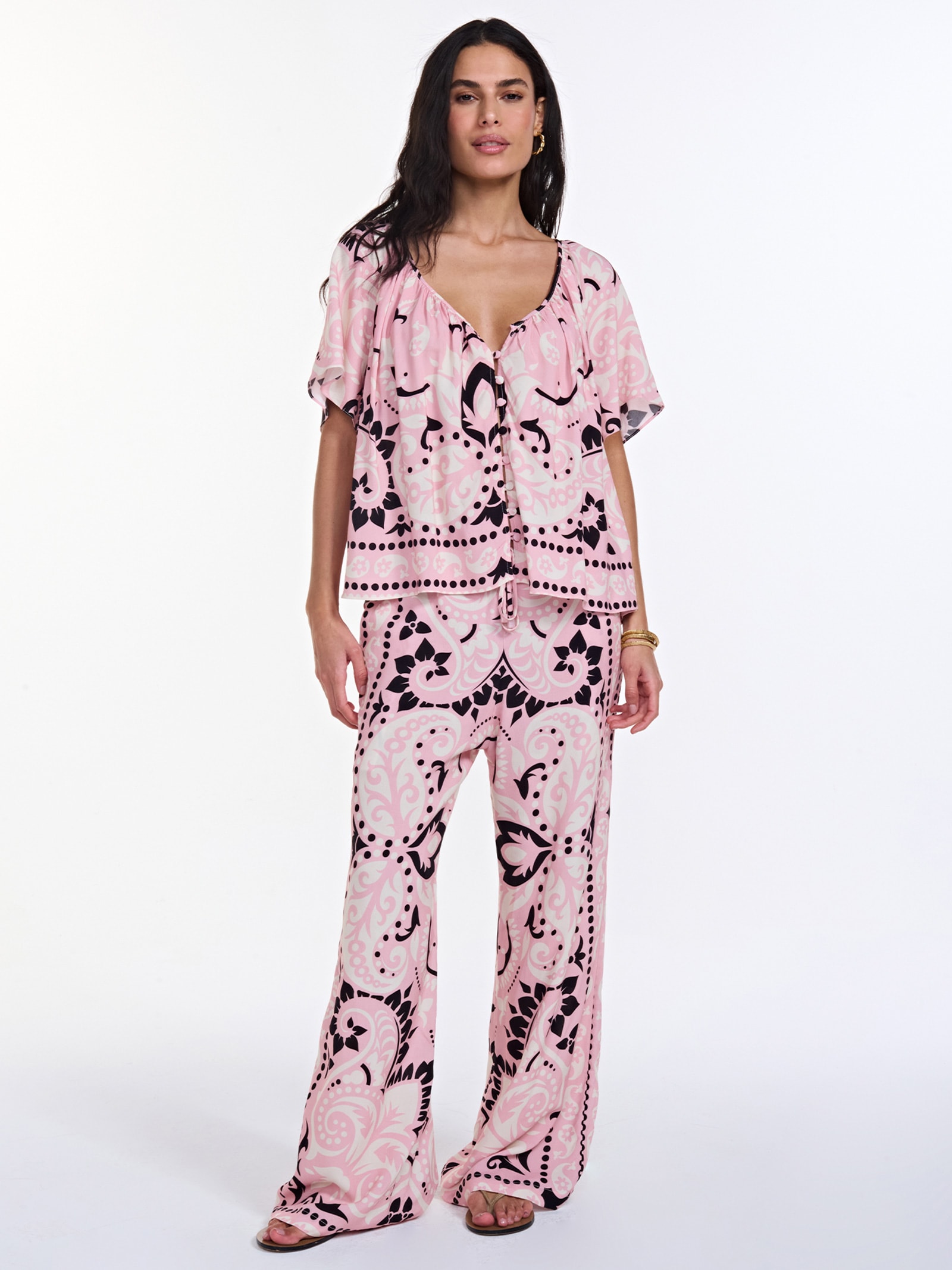 Bata Feminina Zafira - Rosa - Triya