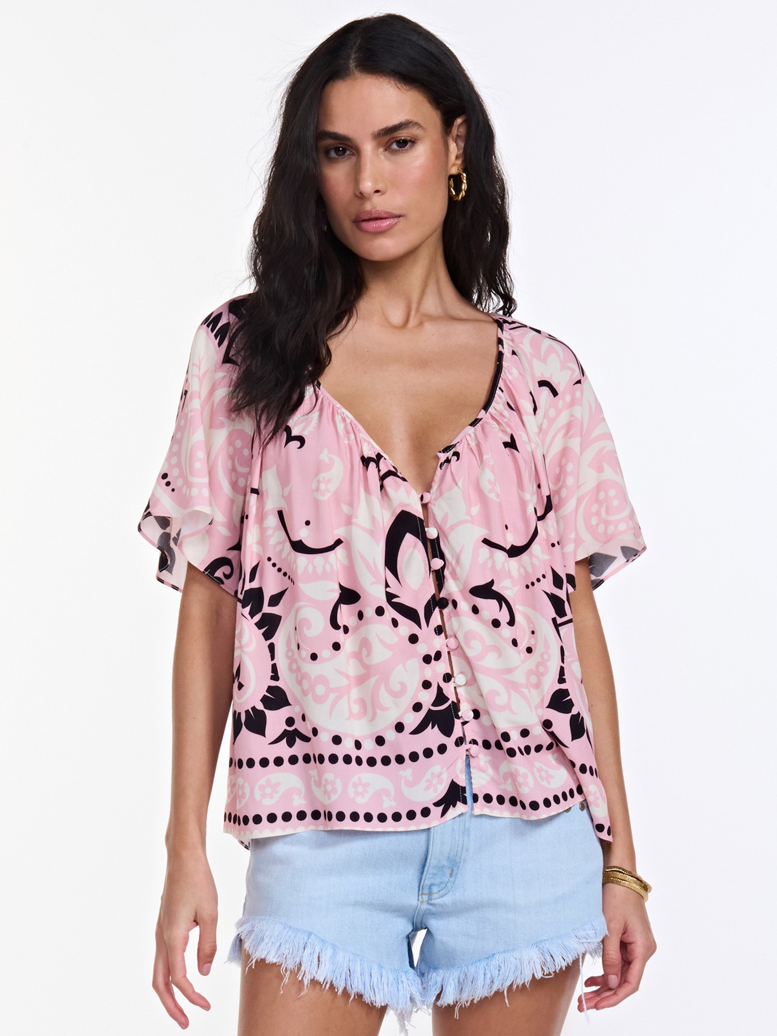 Bata Feminina Zafira Rosa Triya