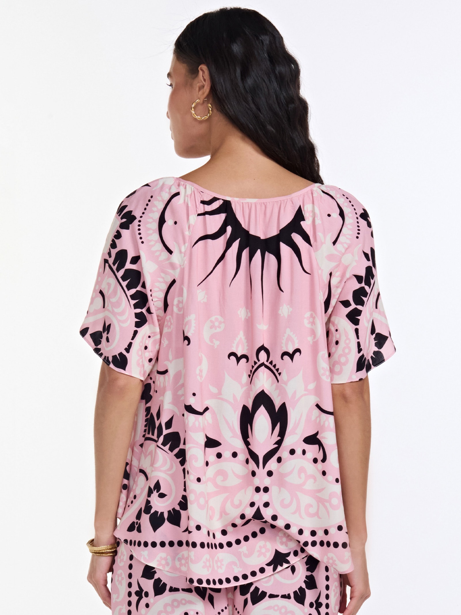 Bata Feminina Zafira Rosa Triya