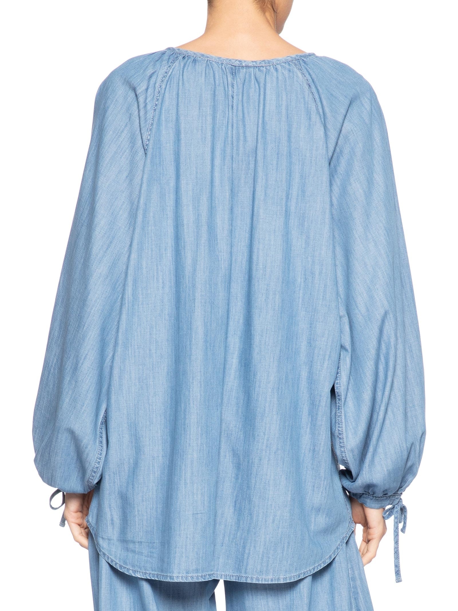Bata Jeans Boho Azul Farm