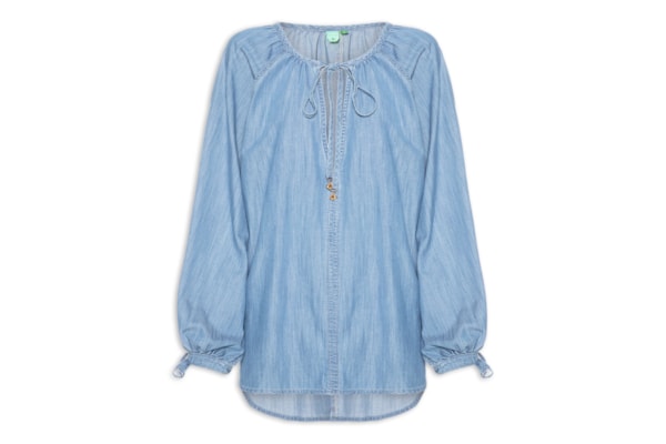 Bata Jeans Boho - Azul