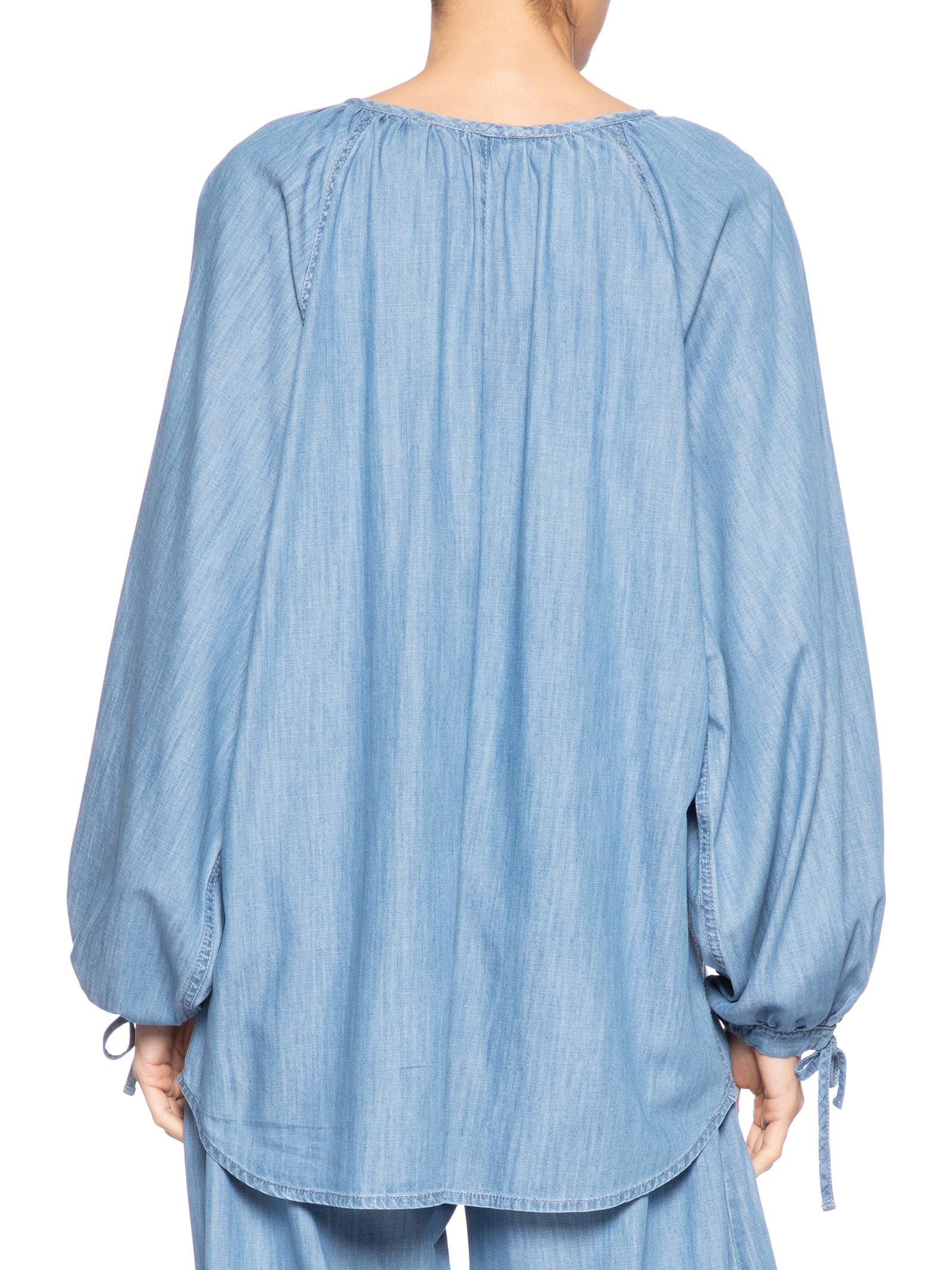 Bata Jeans Boho Azul Farm