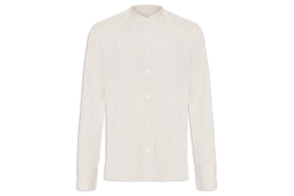 Bata Masculina Underlayer Manga Longa - Bege