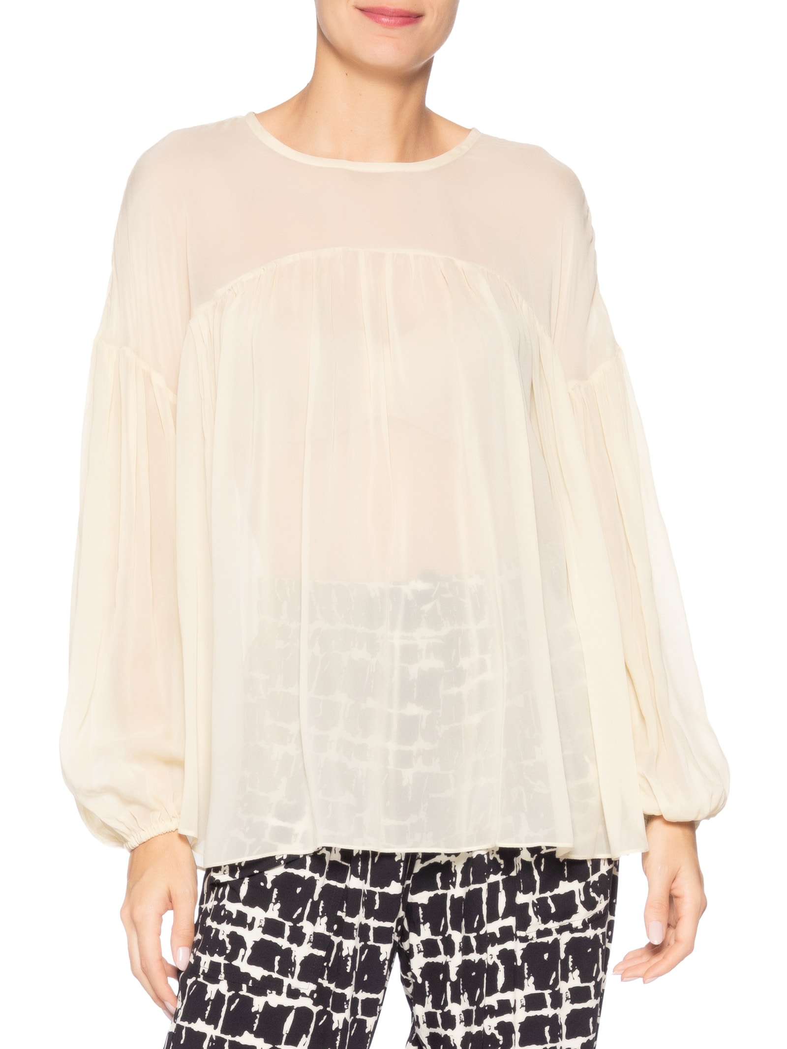 Bata Recorte Feminina – Amarelo Animale