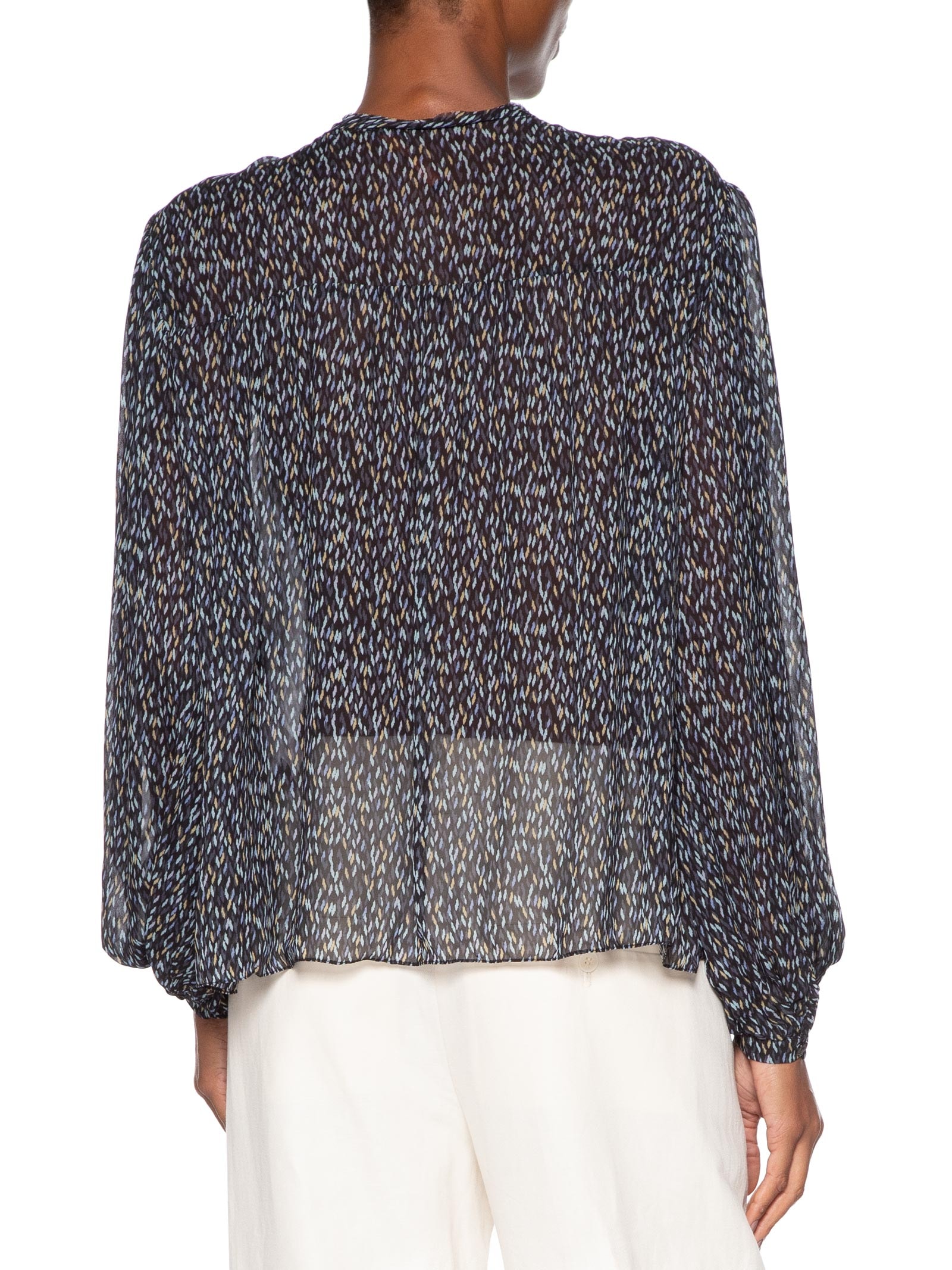 Bata Textura Drops Azul Animale