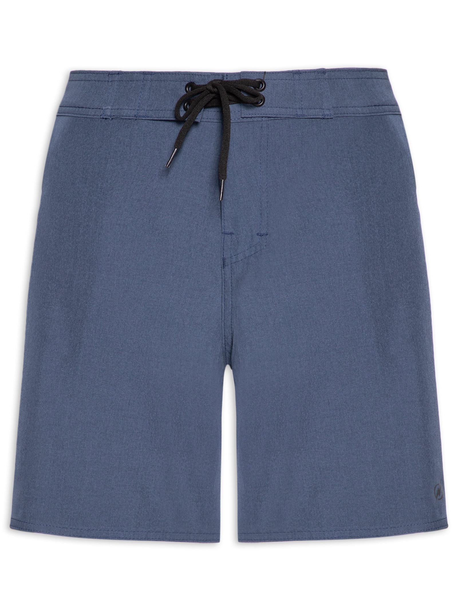 Bermuda Beachwear Maculino Midi Mescla Azul Blueman