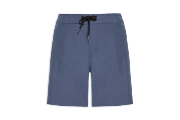 Bermuda Beachwear Maculino Midi Mescla - Azul