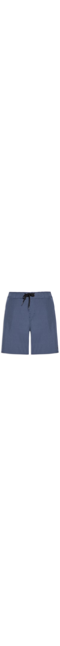 Bermuda Beachwear Maculino Midi Mescla - Azul