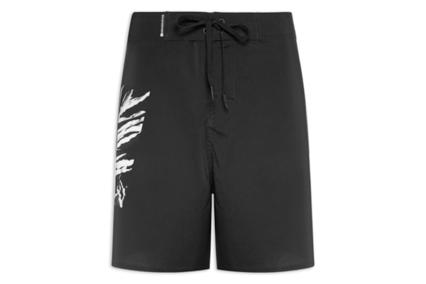Bermuda Beachwear Masculina Aquaone Flex Guaimbê A7 – Preto