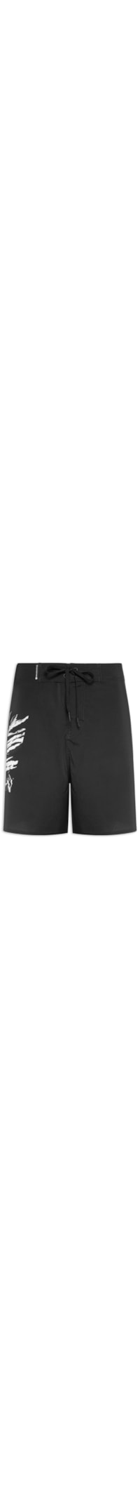 Bermuda Beachwear Masculina Aquaone Flex Guaimbê A7 – Preto
