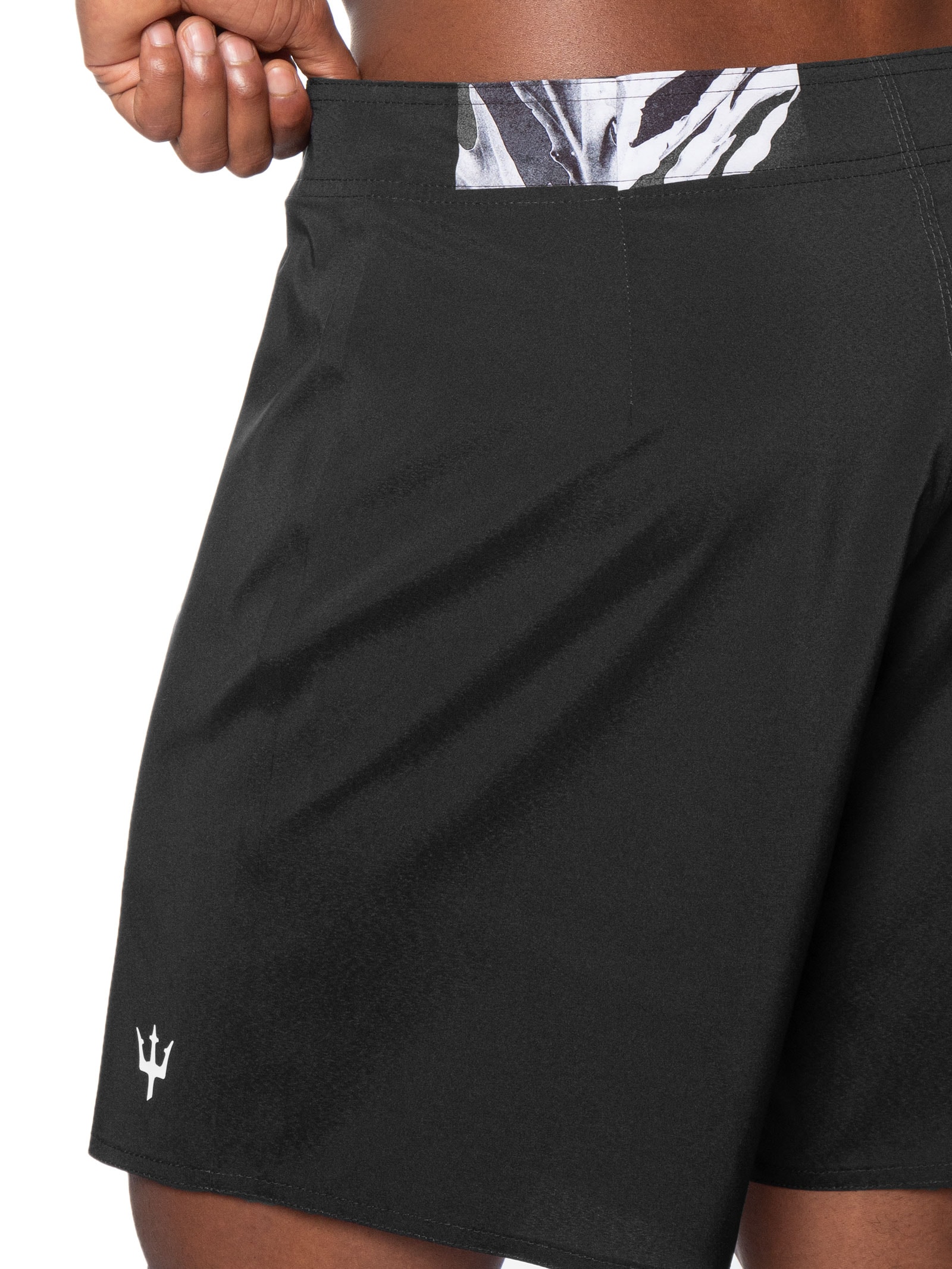 Bermuda Beachwear Masculina Aquaone Flex Guaimbê A7 – Preto Osklen