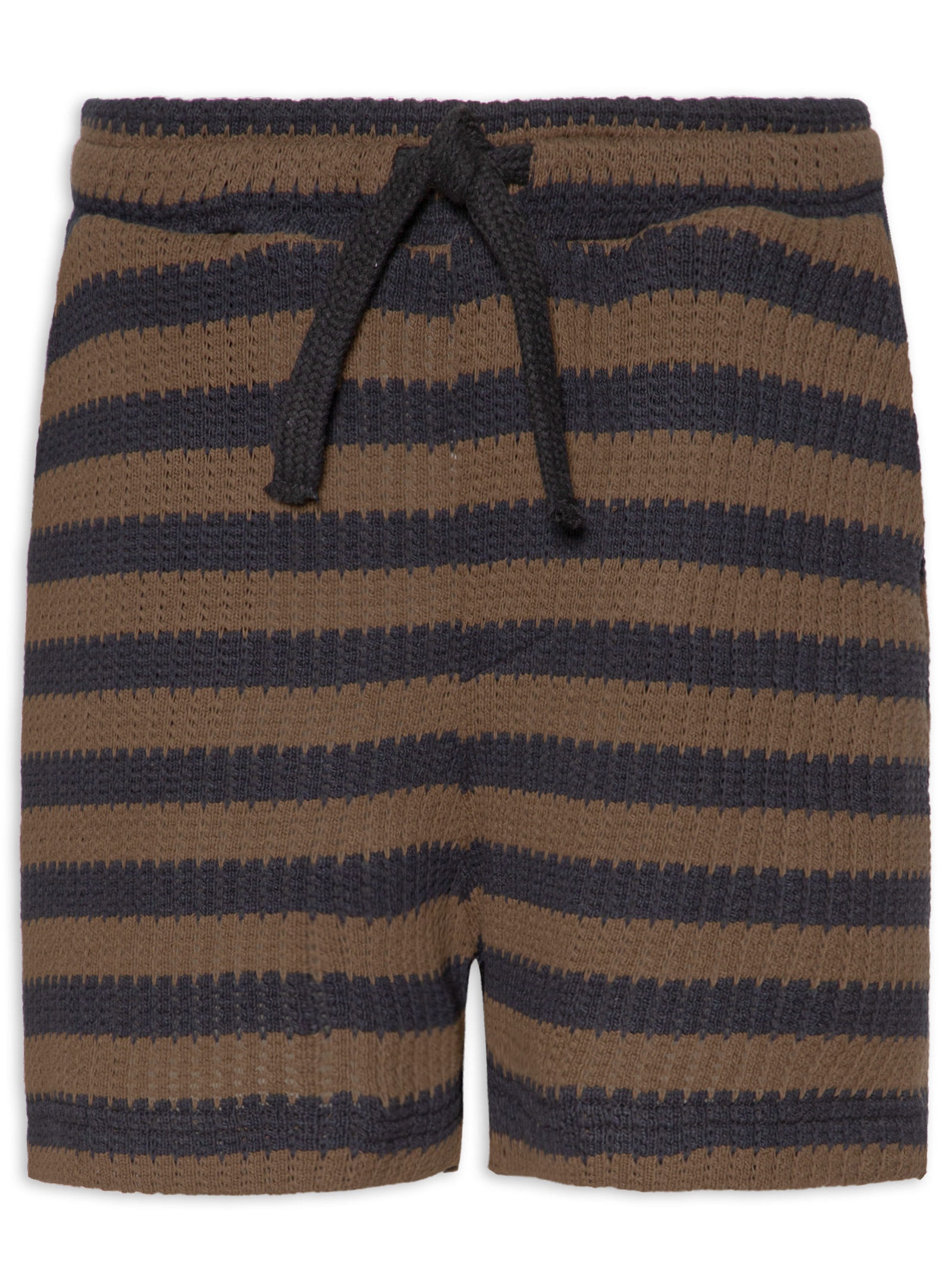 Bermuda Beachwear Masculina Color Stripes Knit New – Marrom Osklen