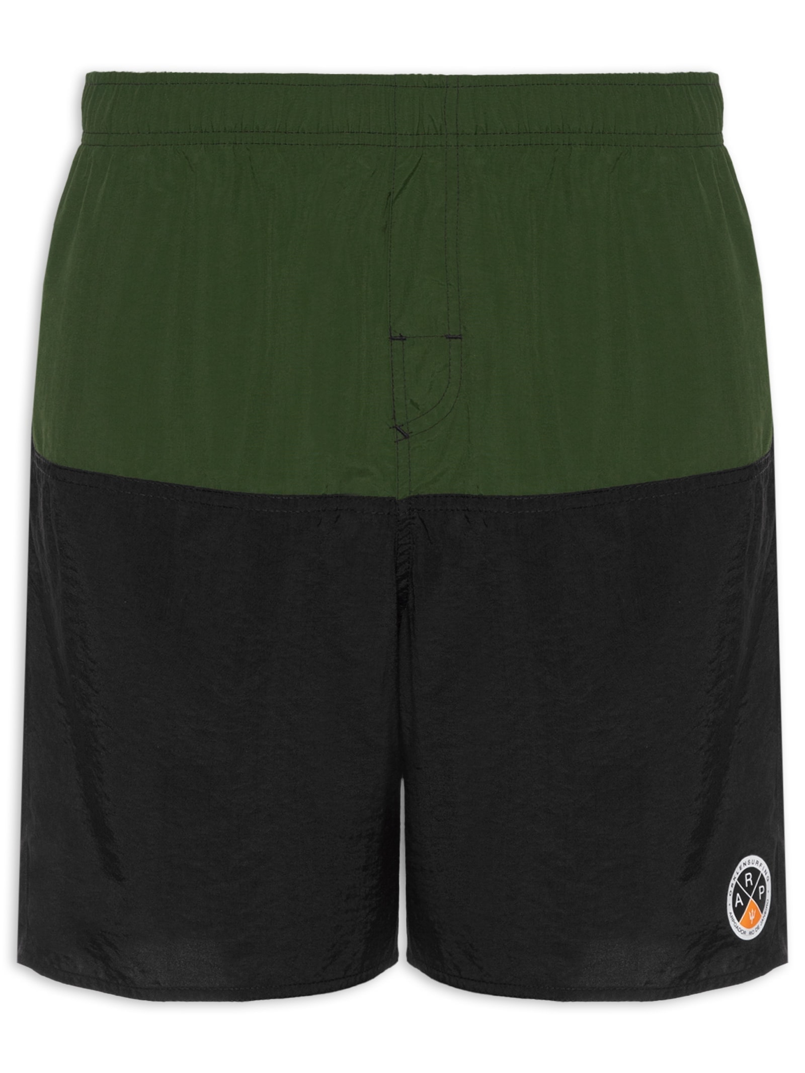 Bermuda Beachwear Masculina Crop  Verde Osklen