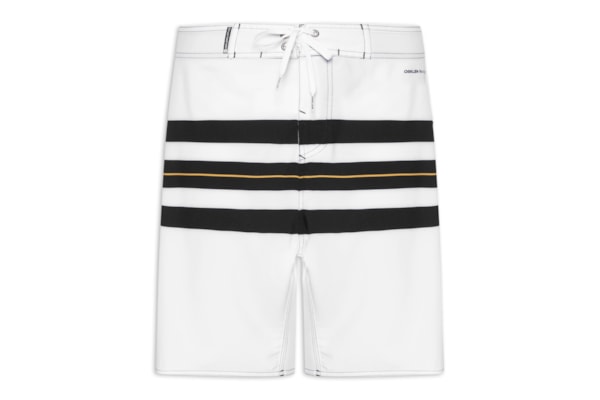 Bermuda Beachwear Masculina Longboad - Branco