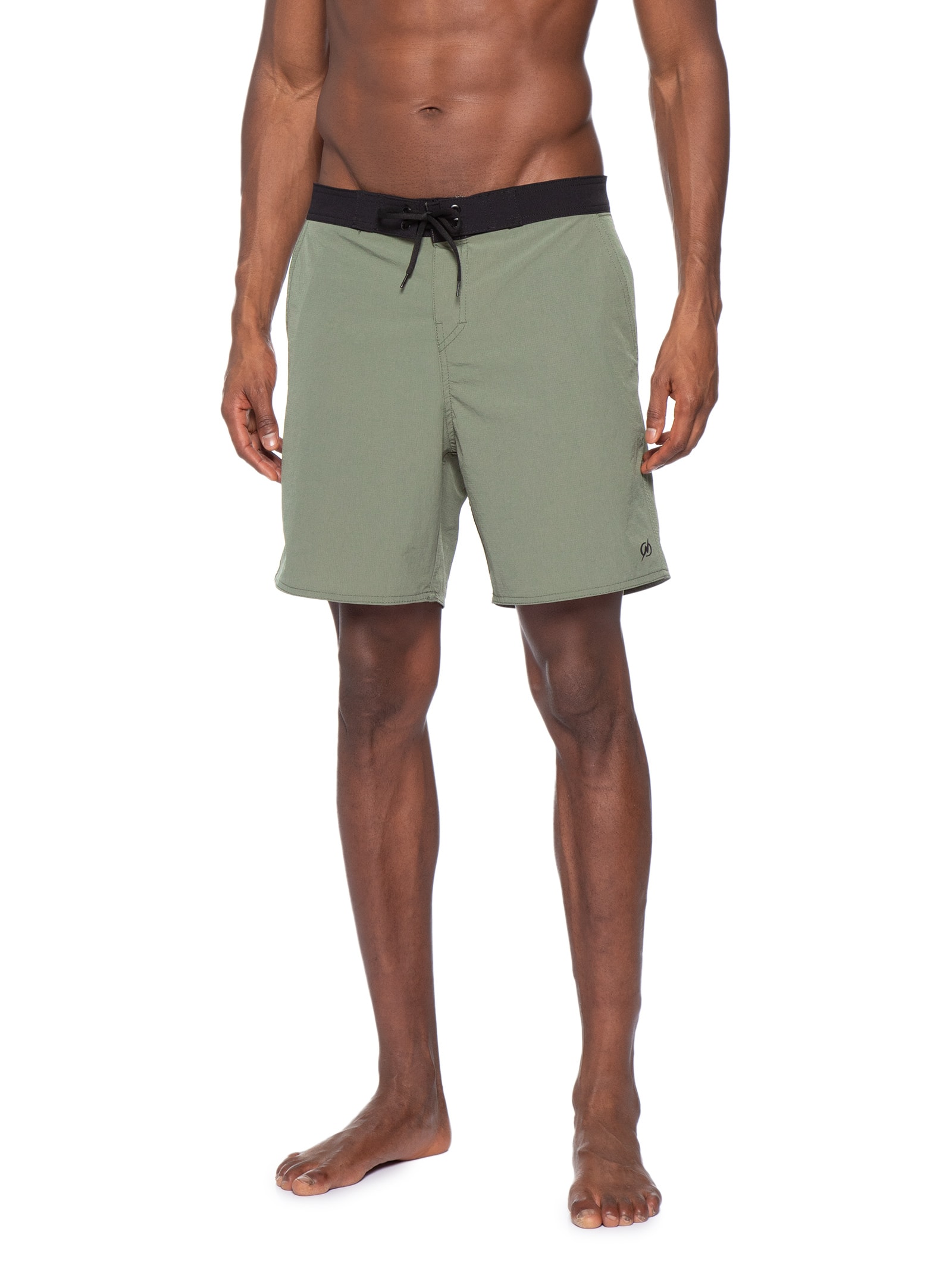Bermuda Beachwear Masculina Midi Aqua Repelente Verde Blueman