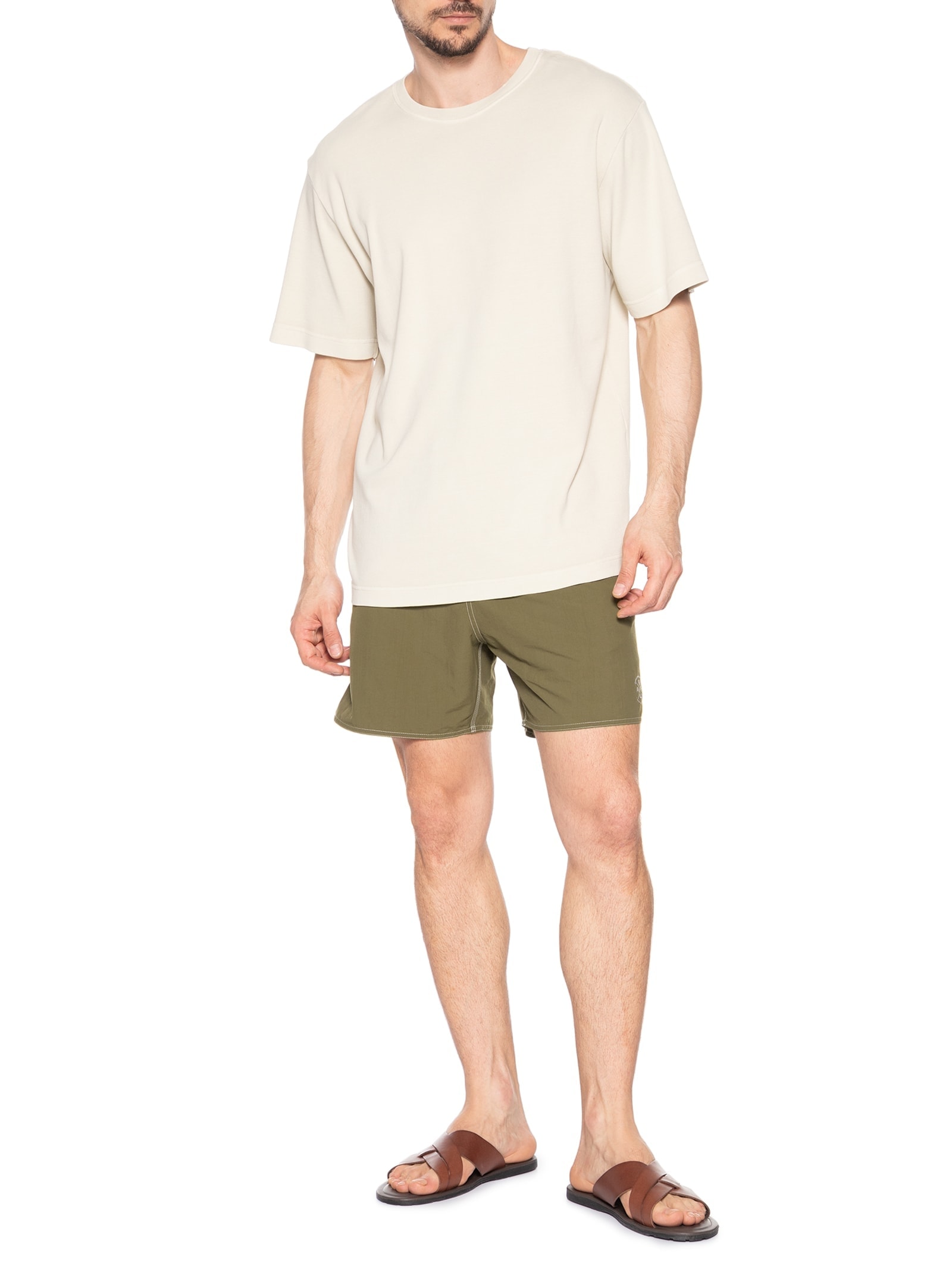 Bermuda Beachwear Masculina Old Srfng  Verde Osklen