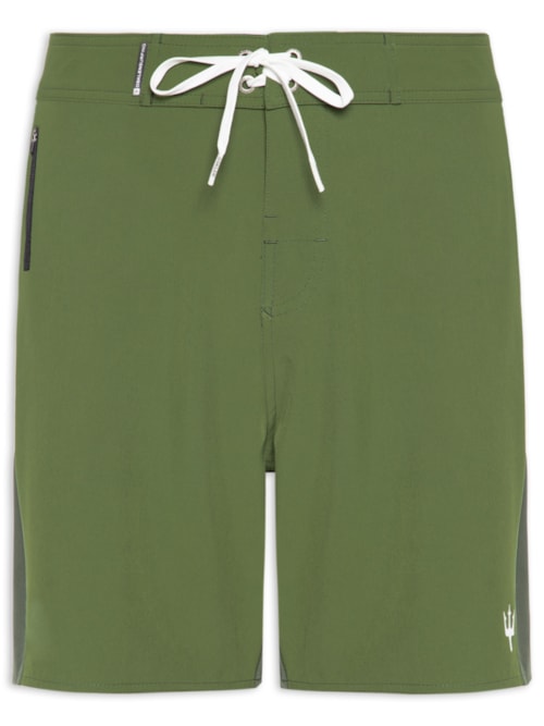 Bermuda Beachwear Masculina Pacific Cut – Verde