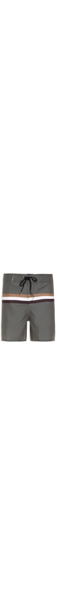 Bermuda Beachwear Masculina Soho Stripes - Verde