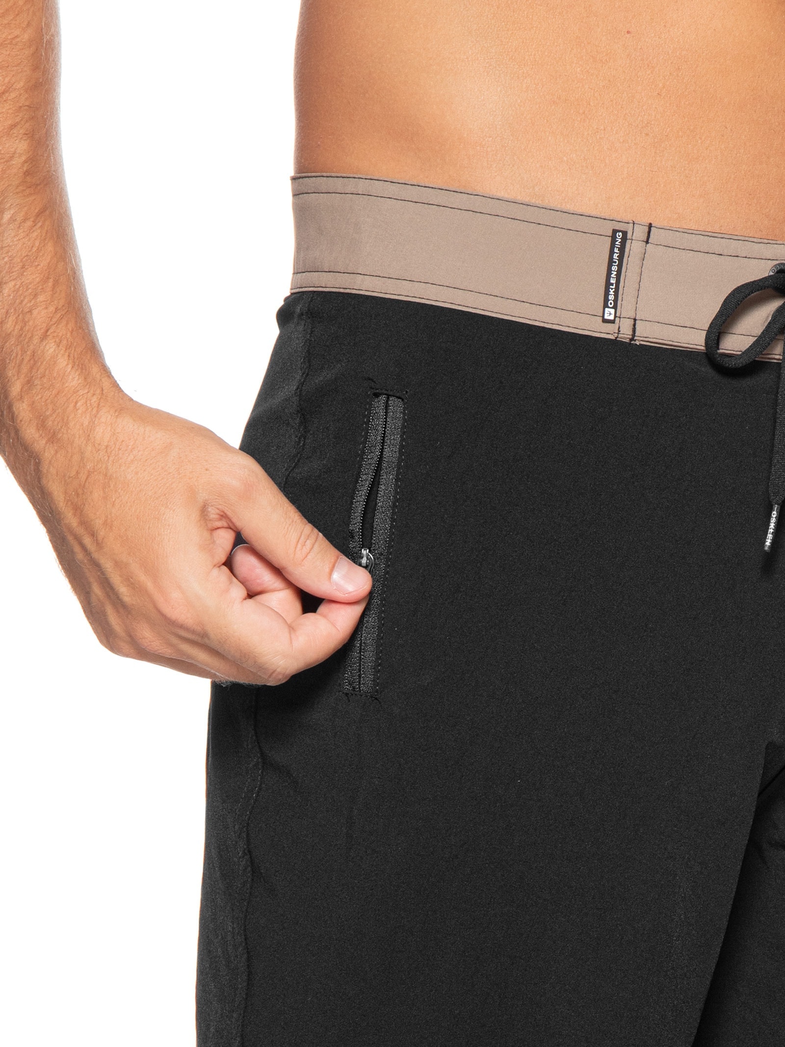 Bermuda Beachwear Masculina Surf APX Pro Preto Osklen