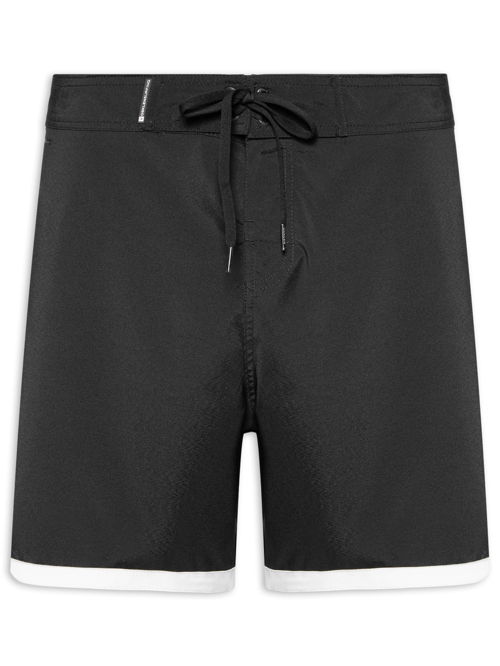 Bermuda Beachwear Masculino Aquaone Flex Malibu Preto Osklen