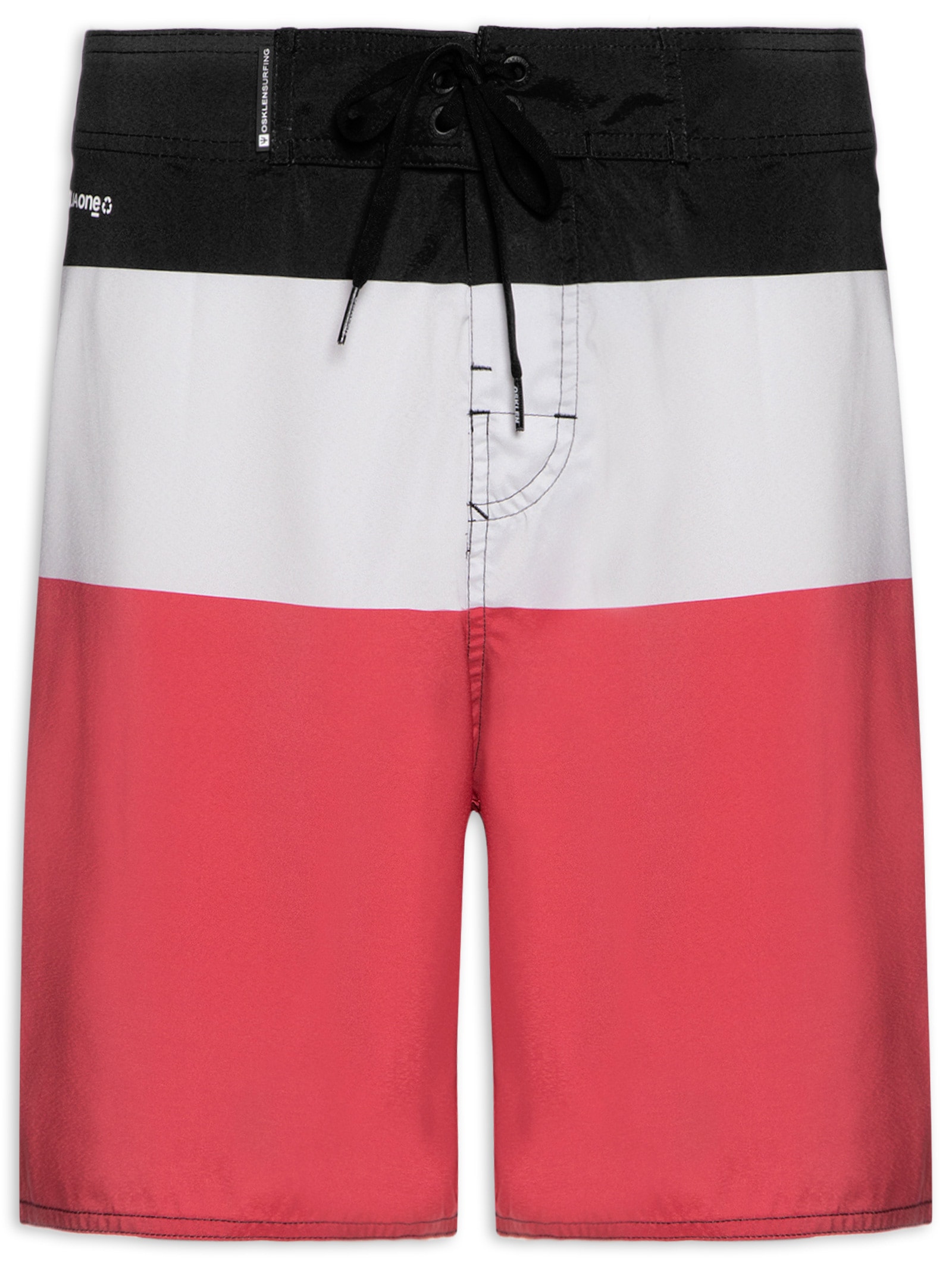 Bermuda Beachwear Masculino Aquaone Flex New Triple Preto Osklen