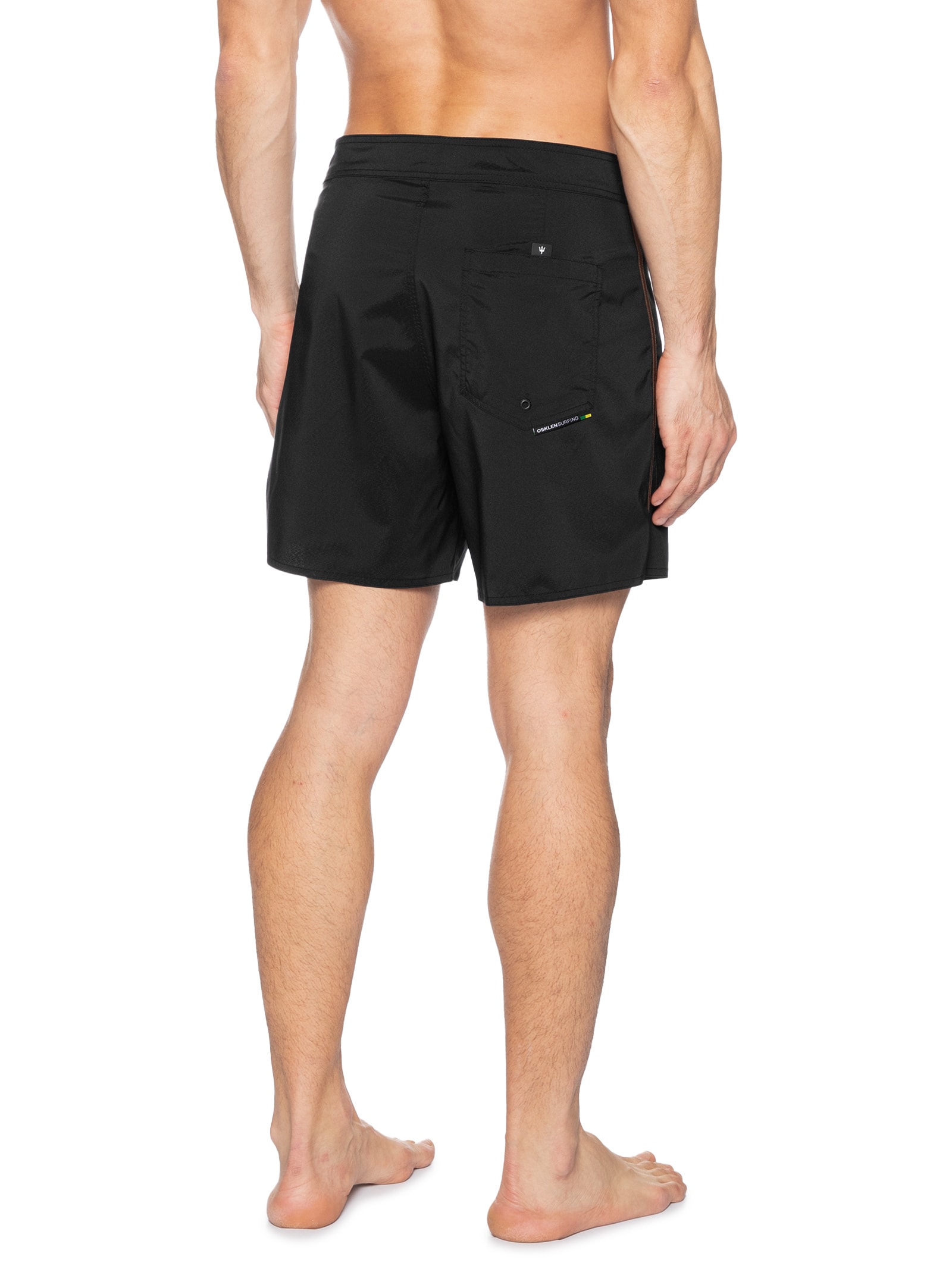 Bermuda Beachwear Masculino Aquaone Flex Preto Osklen