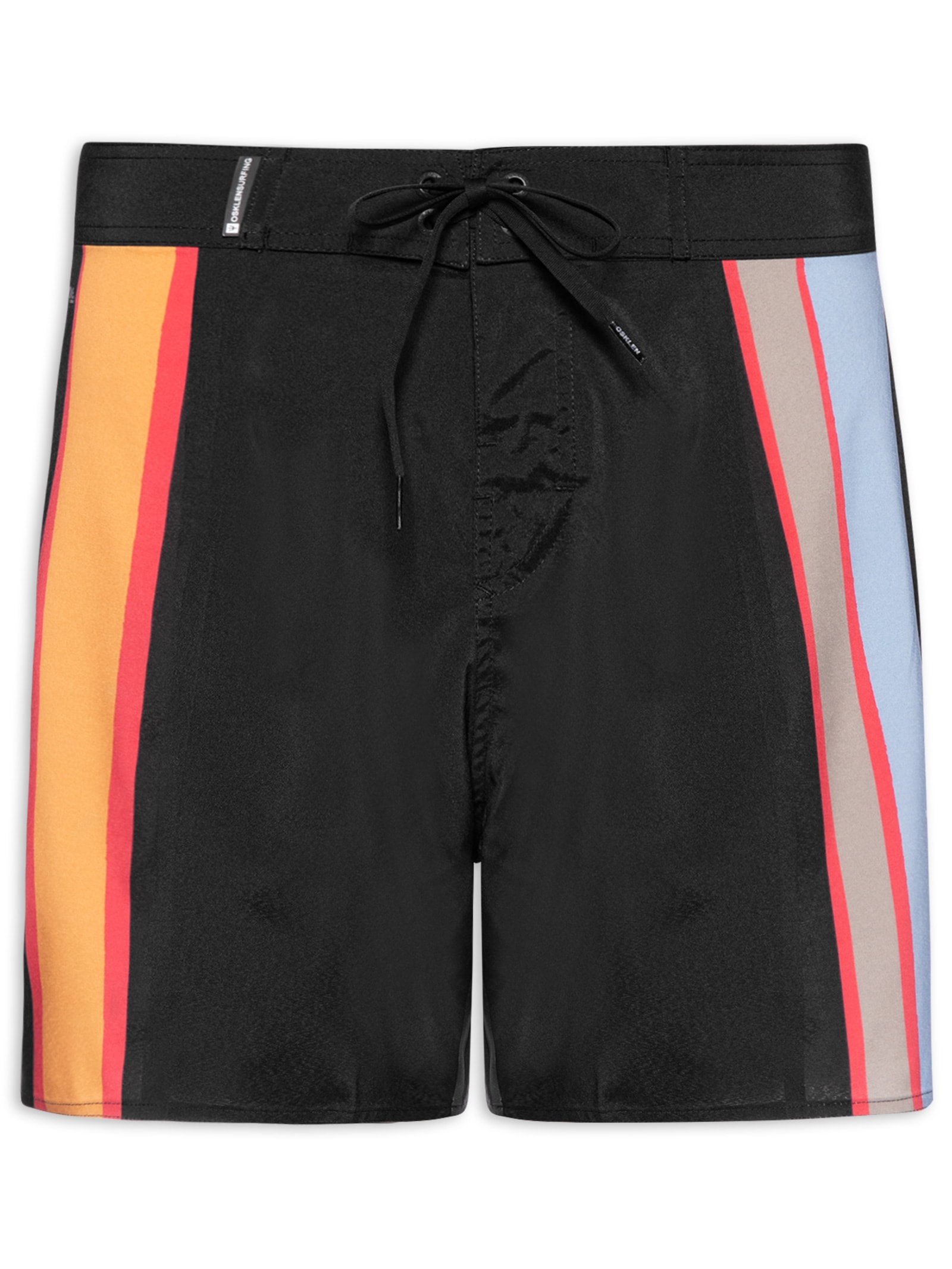 Bermuda Beachwear Masculino Aquaone Flex Triangle Preto Osklen