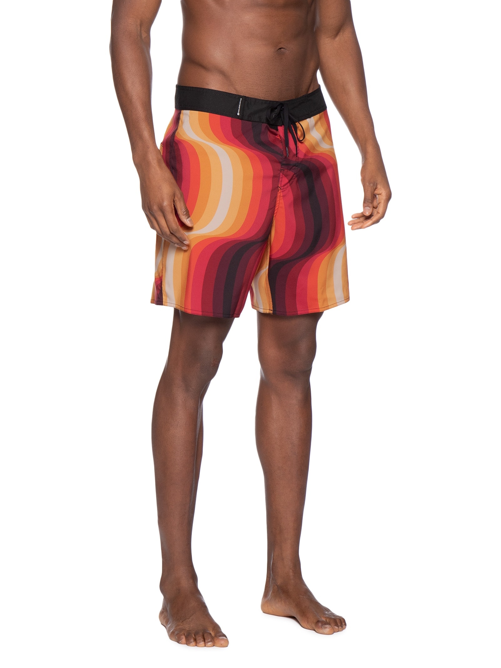 Bermuda Beachwear Masculino Ipanema Rings Preto Osklen