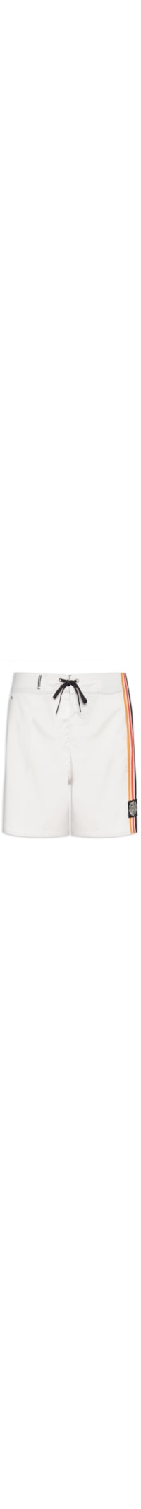 Bermuda Beachwear Masculino Patch Sunset - Bege