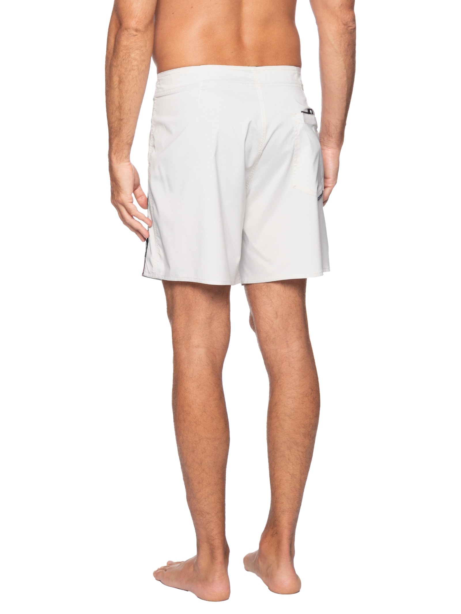 Bermuda Beachwear Masculino Patch Sunset  Bege Osklen