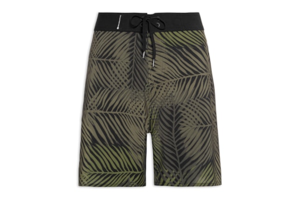Bermuda Beachwear Masculino Trama - Preto