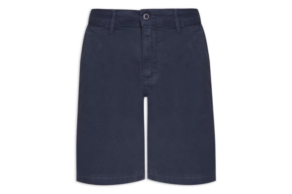 Bermuda Chino Color Nova Essencial (MO) - Azul