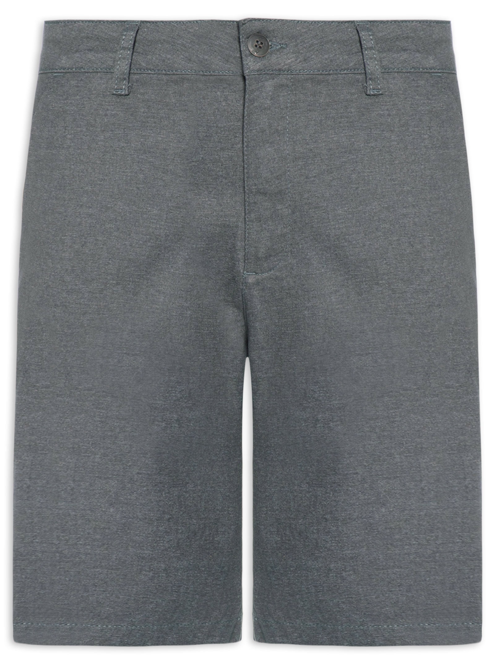 Bermuda Chino Masculina Clássico Moline Cinza Aramis