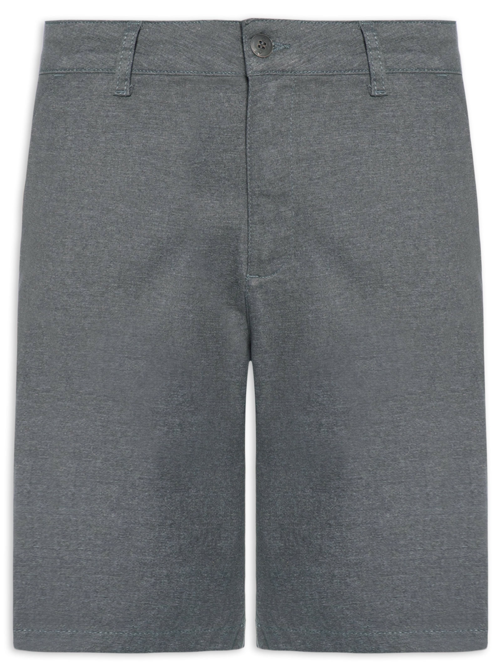 Bermuda Chino Masculina Clássico Moline Cinza Aramis