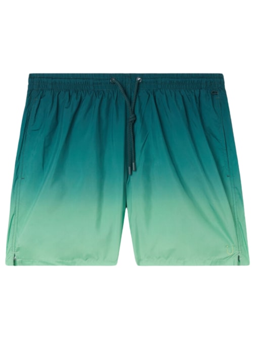 Bermuda De Banho Efeito Degradê – Verde