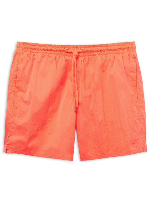 Bermuda De Banho Fluorescente – Laranja