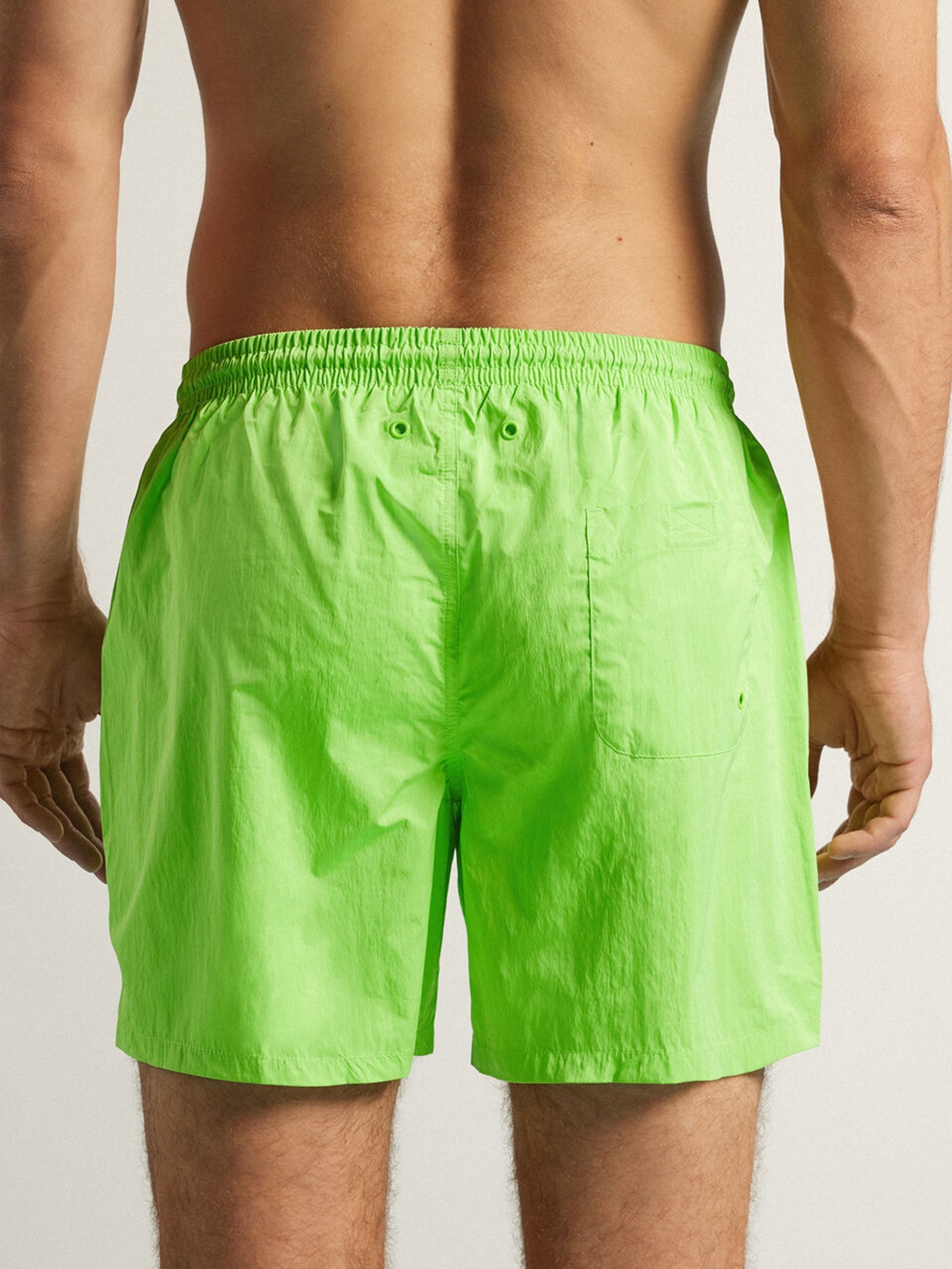 Bermuda De Banho Fluorescente Verde Intimissimi