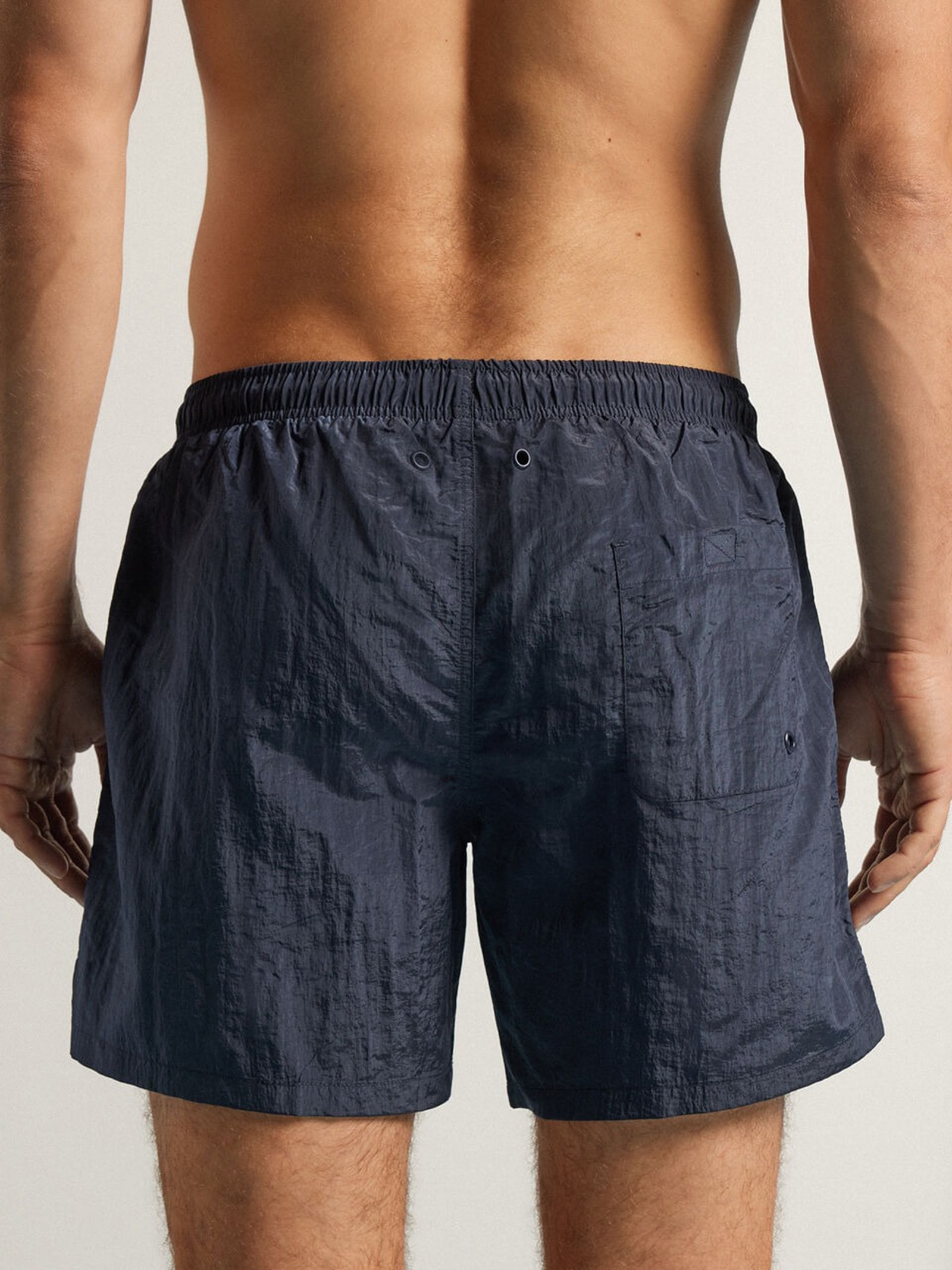 Bermuda De Banho Shine Azul Intimissimi